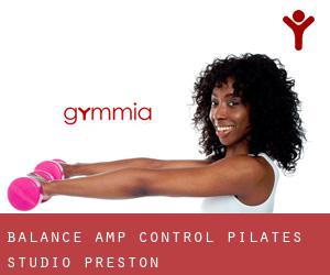 Balance & Control Pilates Studio (Preston)