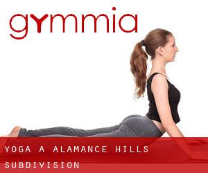 Yoga a Alamance Hills Subdivision